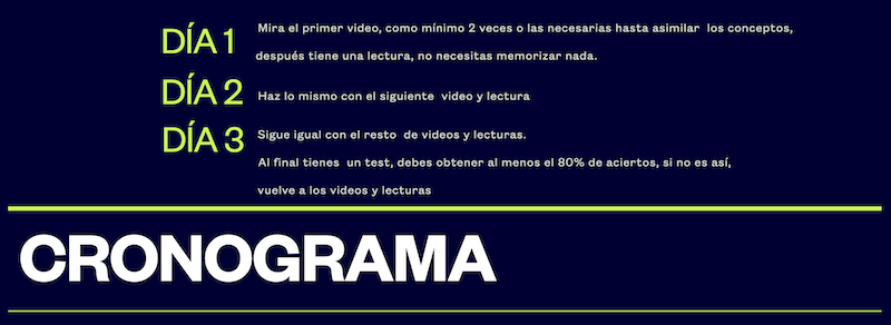 cronograma