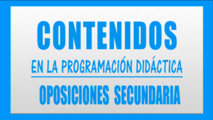 SECUENCIACIÓN DE CONTENIDOS Y CONCRECIÓN DE ACTIVIDADES. CRONOGRAMA.
