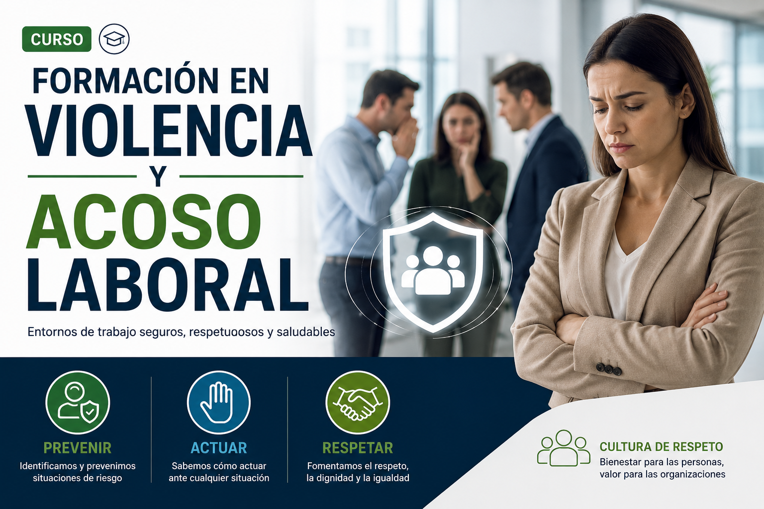 Formación en violencia y acoso laboral - Cursos Multimedia SL