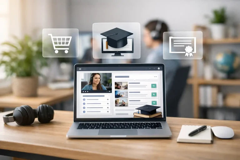 Campus virtual personalizado para vender formación