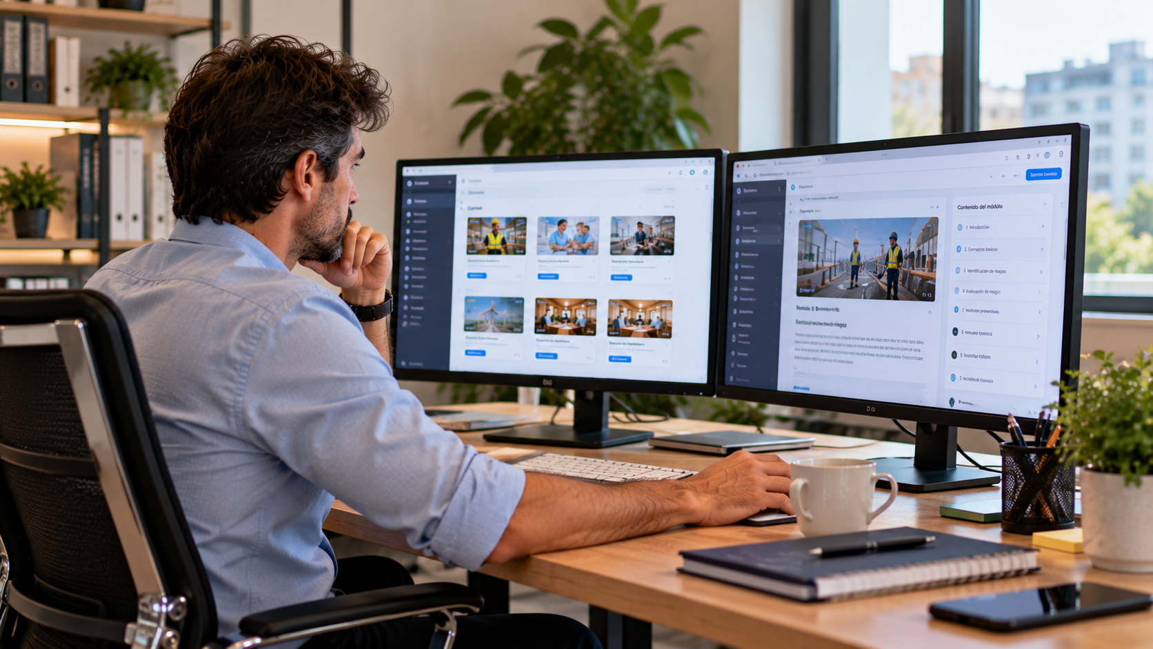 Gestión tecnológica de cursos y plataformas de formación online